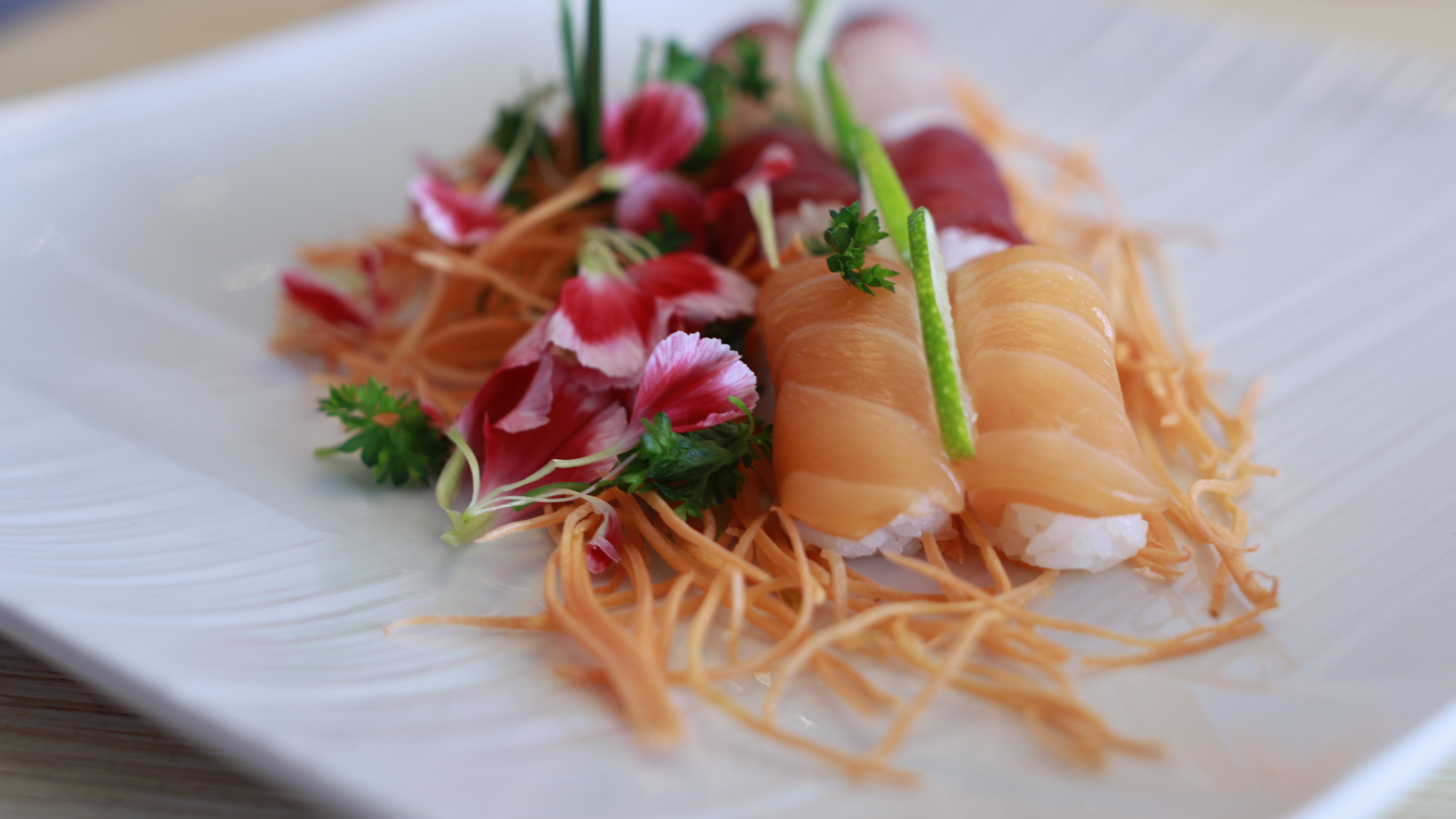 Arranged Food and Objects