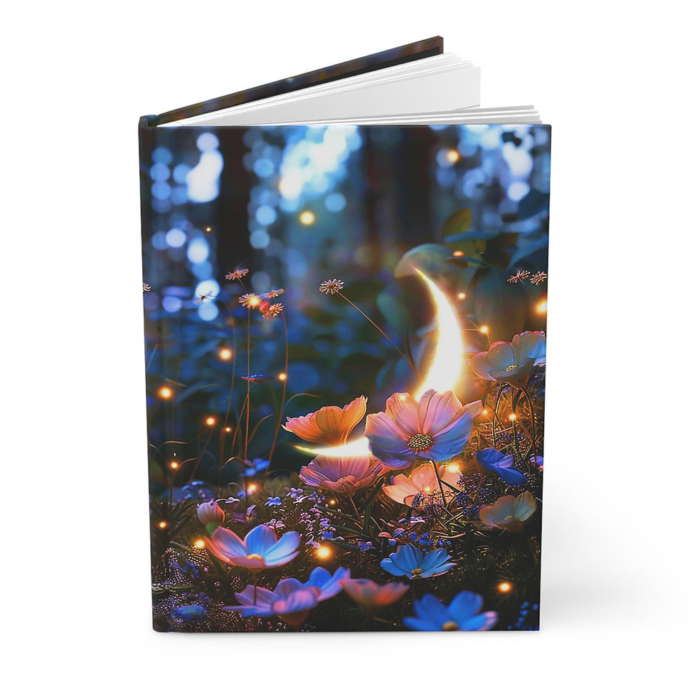 Thumbnail: Flower Sanctuary Hardcover Journal
