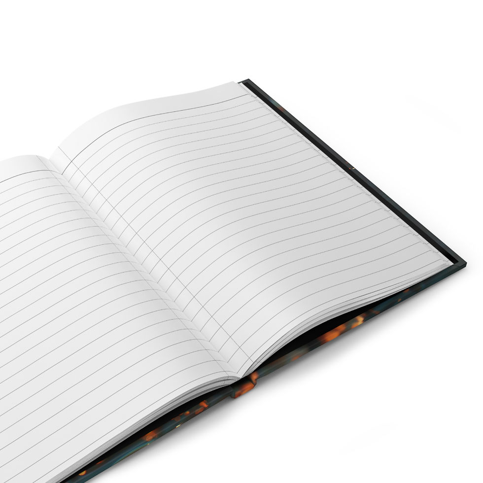 Thumbnail: Crystalline Moon Hardcover Journal