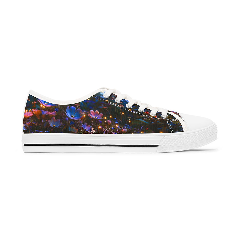 Thumbnail: Flower Sanctuary Women's Low Top Sneakers