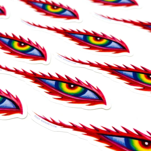 Alex Grey Torch Eye Psychedelic Sf Art G