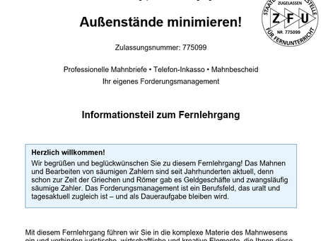 Warum jedes Unternehmen eine Fachkraft für Forderungsmanagement braucht