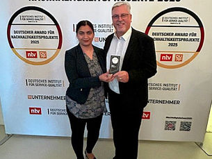 🏆 Wir haben gewonnen! – DISQ Award 2025 🏆Kategorie: Technologie – Umweltschutz / Gesundheit