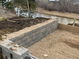Large River Patio completed