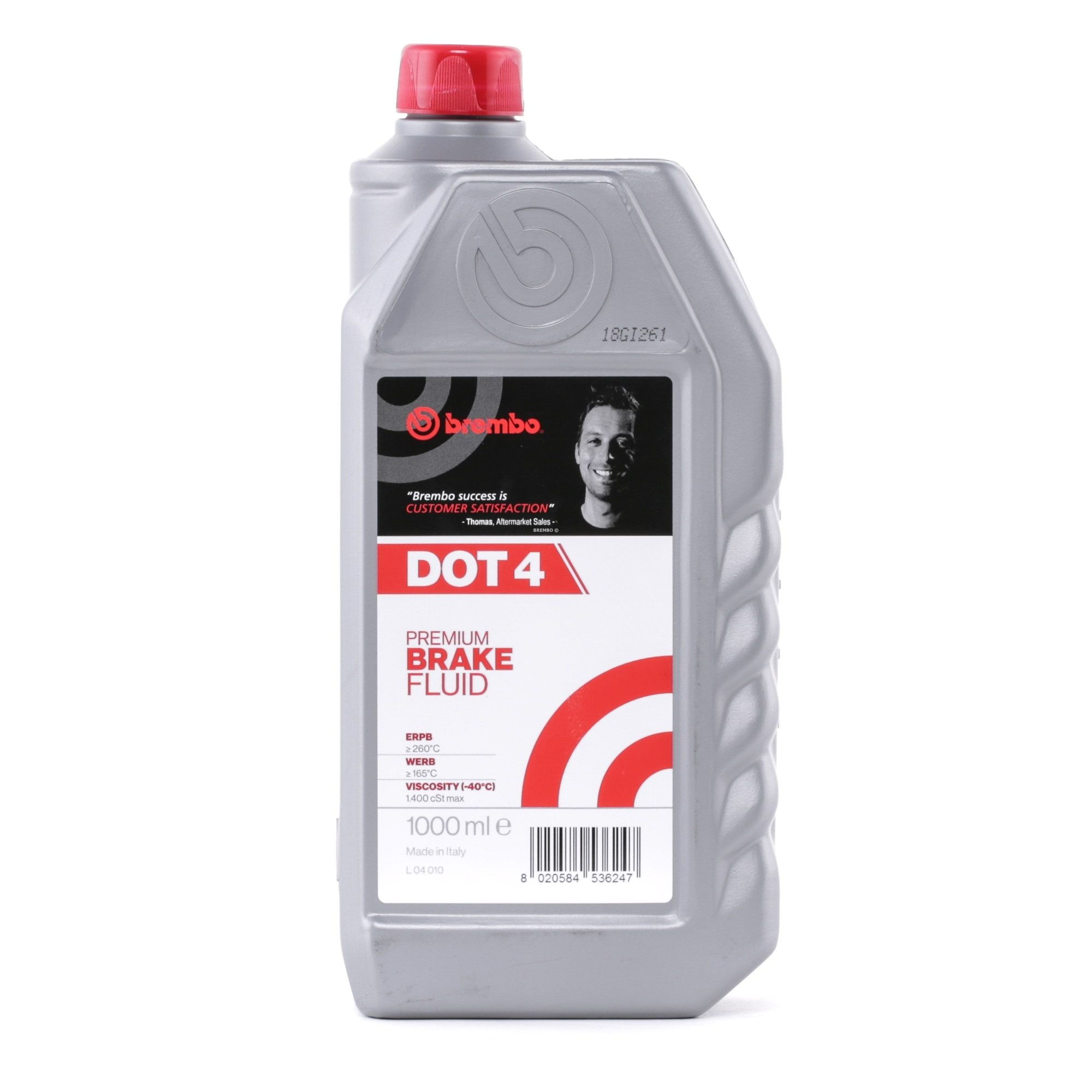 1 L. Brembo Olio Freni Dot 4