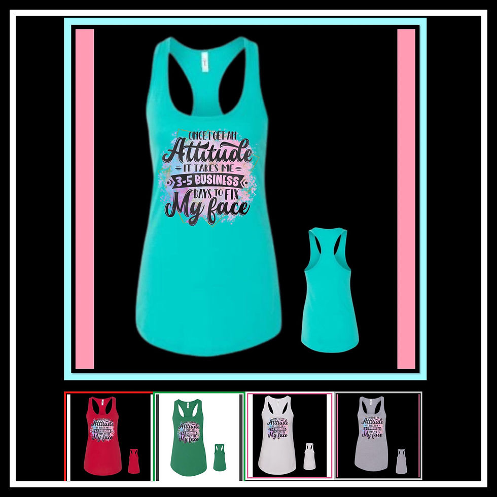 ATTITUDE TAKES DAYS TO FIX MY FACE