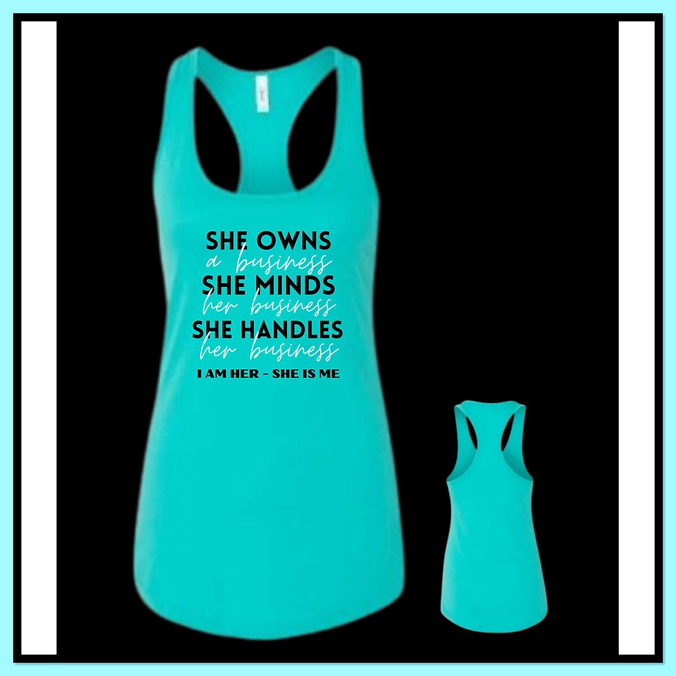 Thumbnail: SHE OWNS, MINDS AND HANDLES HER BUSINESS