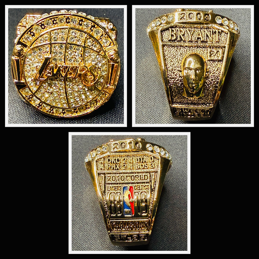 Thumbnail: KOBE CHAMPIONSHIP REPLICA RINGS