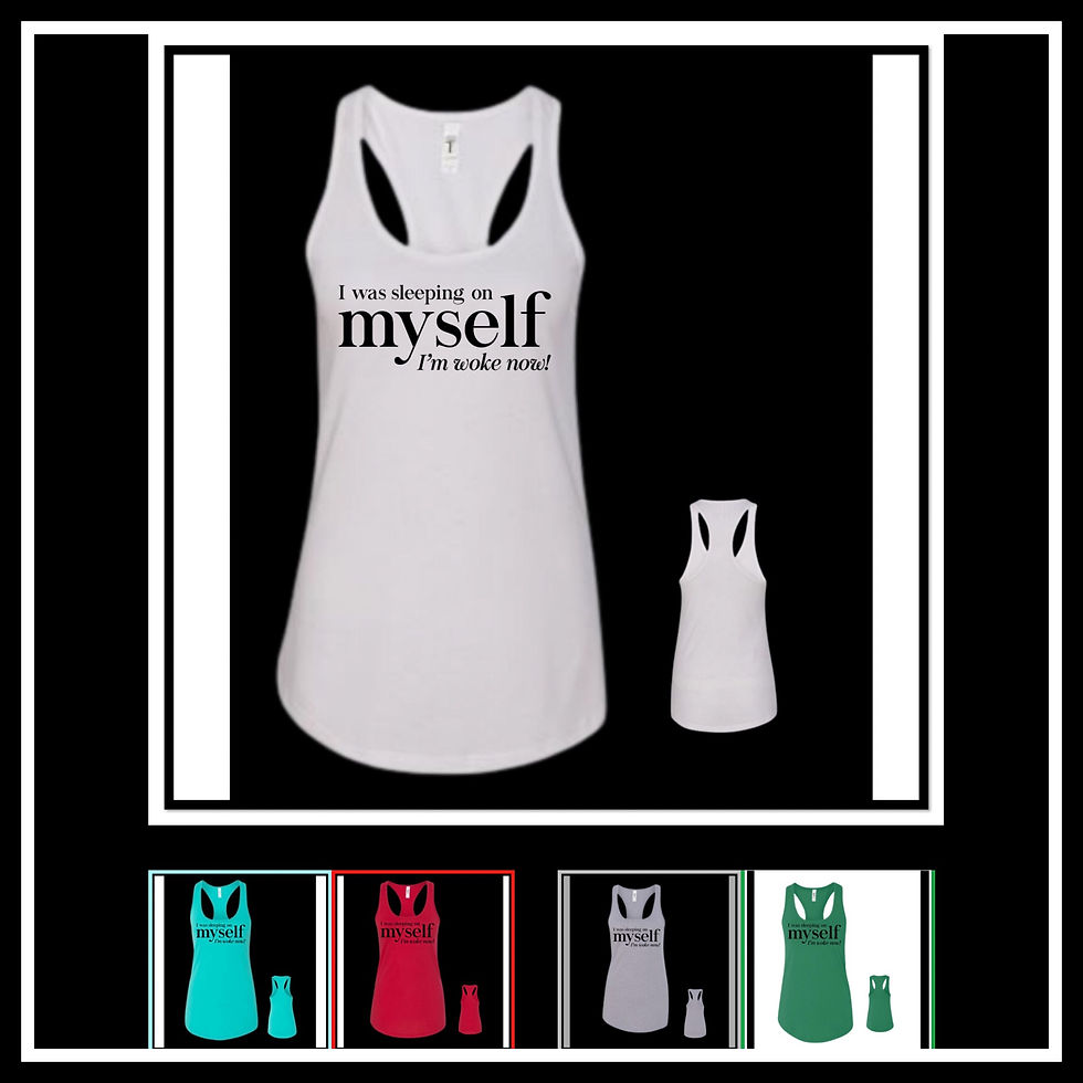 I WAS SLEEPING ON MYSELF. WOKE NOW