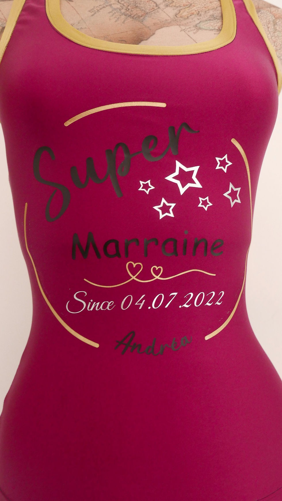 Miniature : Tee-shirt cadeau de naissance femme