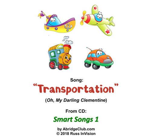 SONG: "Transportation" - Single Download - CD: Smart Songs 1 | abridgeclub
