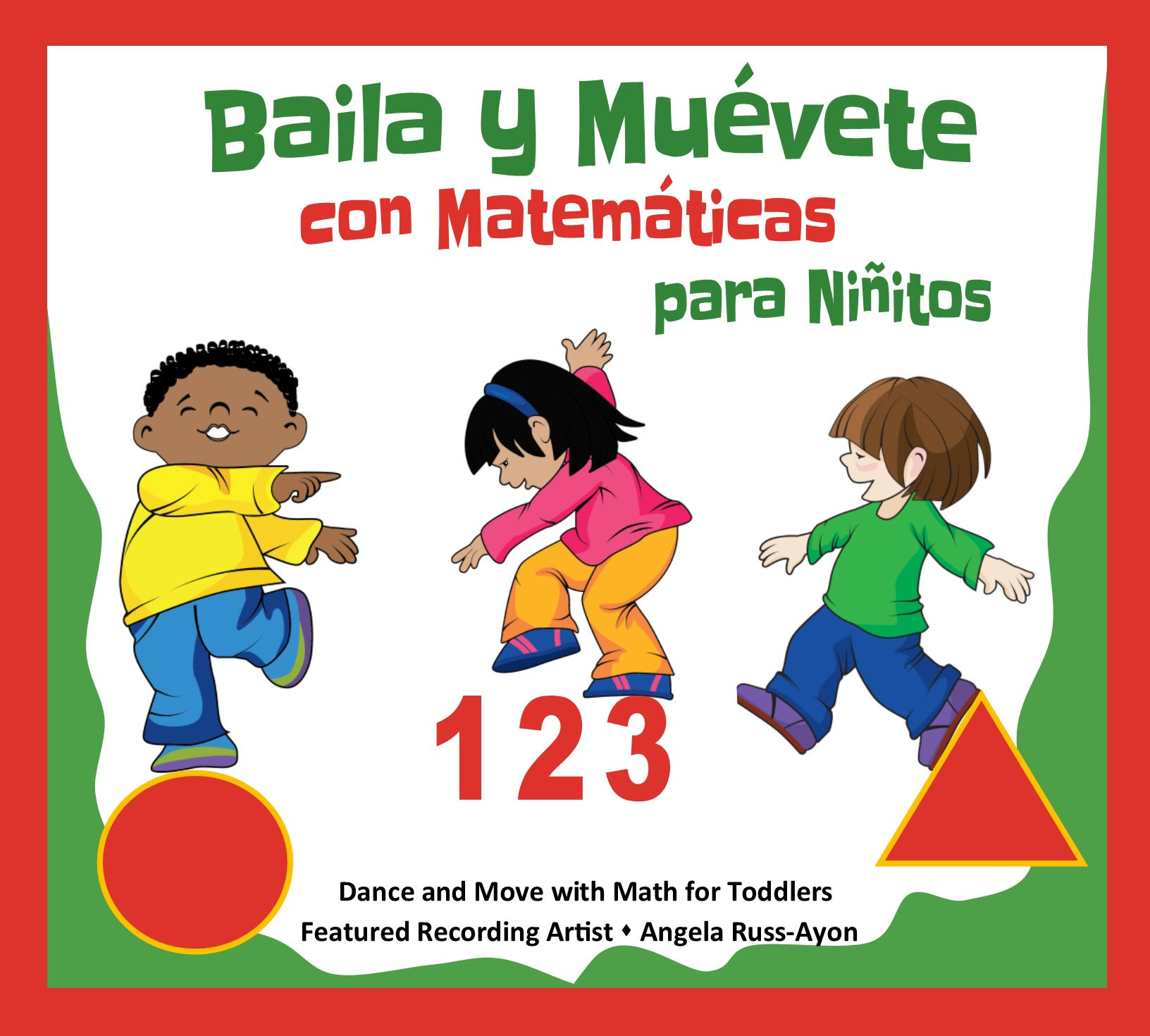 CD: Baila y Muévete con Matematicas para Niñitos - Spanish Music & Movement