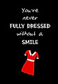 You're never fully dressed (Front and Ba