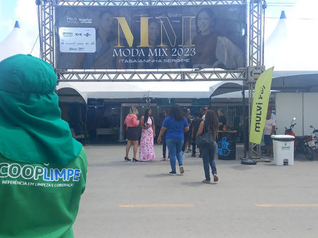 Cooplimpe e seus Cooperados se Unem para Manter o Moda Mix 2023 Limpo e Organizado em Itabaianinha