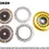 Miniatyrbild: OS GIken 215mm  twin-disc Clutch Kit Toyota FA20A TR2C  - kit