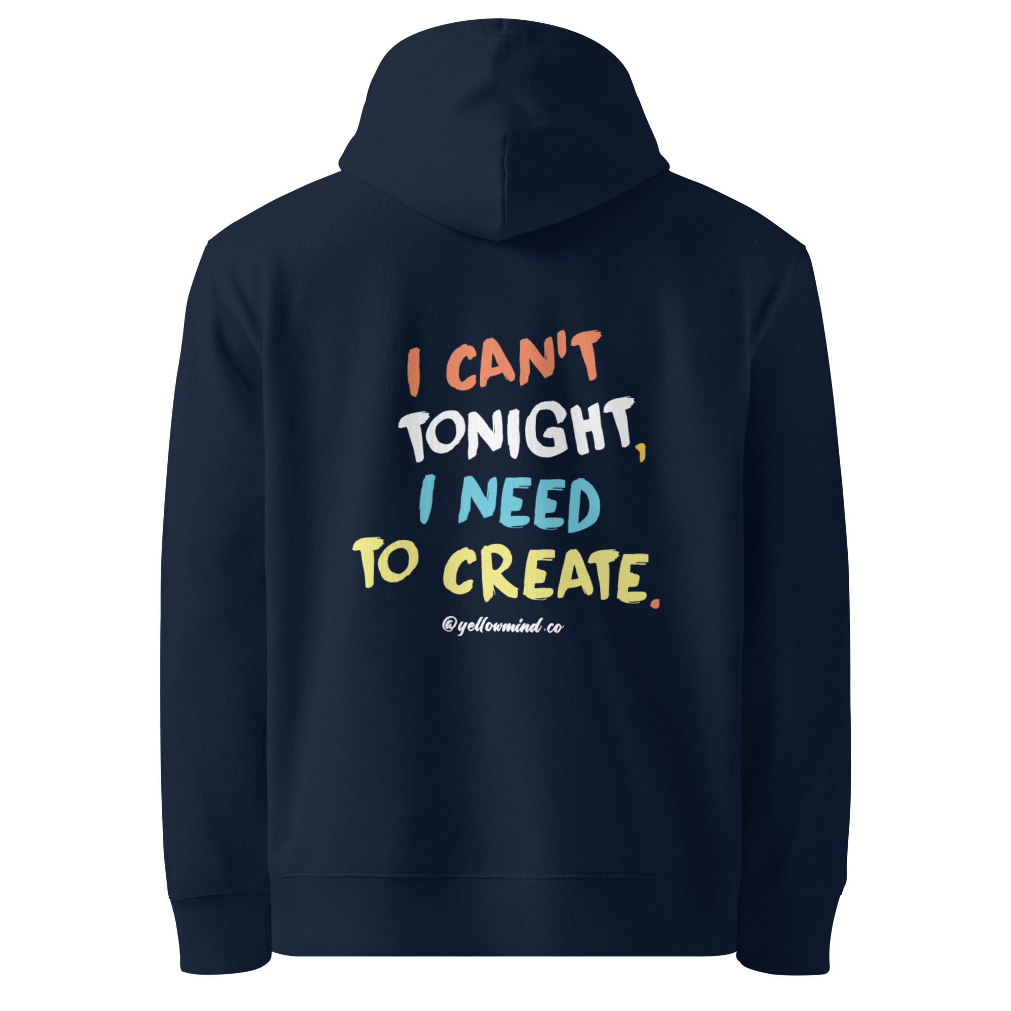 Create - Sudadera con capucha orgánica esencial unisex