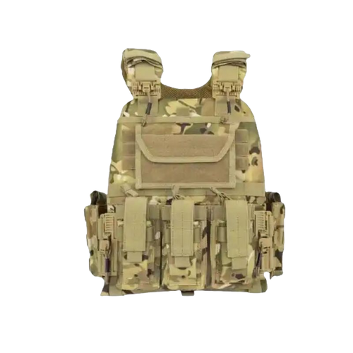 Plate Carrier Tactical Vest For Outdoor Training Combat Field With