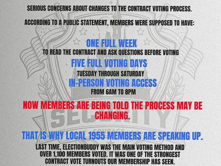 We just received this text message from one of the SPFPA Local 1955 Disneyland members demanding that SPFPA President David L. Hickey and Region 3 Vice President Ryan Kelly adhere to the 1,500 hundred Disneyland members demands to the voting process of their contract.