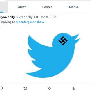 SPFPA Region 3 VP Ryan Kelly Swastika Twitter Post SPFPA #SPFPA #SPFPAUNION