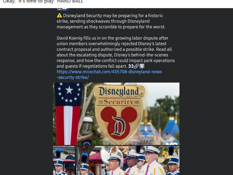 Disneyland / SPFPA International / Local 1955 War vs the Members Hits the News Media MiceChat