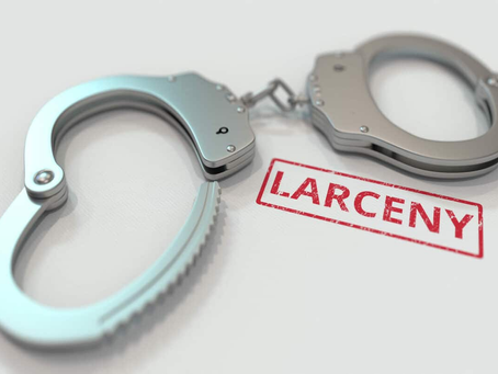 SPFPA President in Detroit Sentenced for Larceny - Larceny - : the unlawful taking of personal property with intent to deprive the rightful owner of it permanently. 