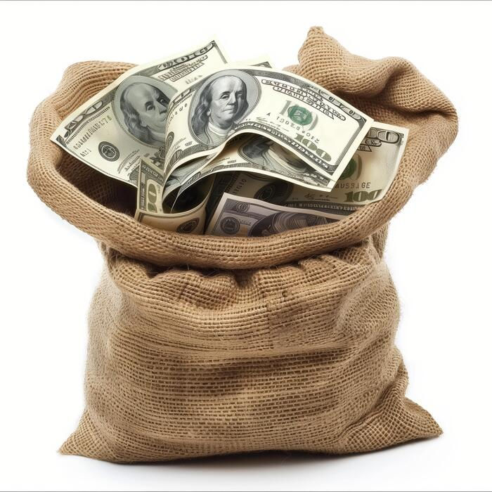 Bag filled with money, SPFPA President David L. Hickey article Feds Investigate SPFPA Security Union Leader, Eyes on SPFPA #SPFPA #SPFPAUNION  International Union, Security, Police & Fire Professionals of America SPFPA