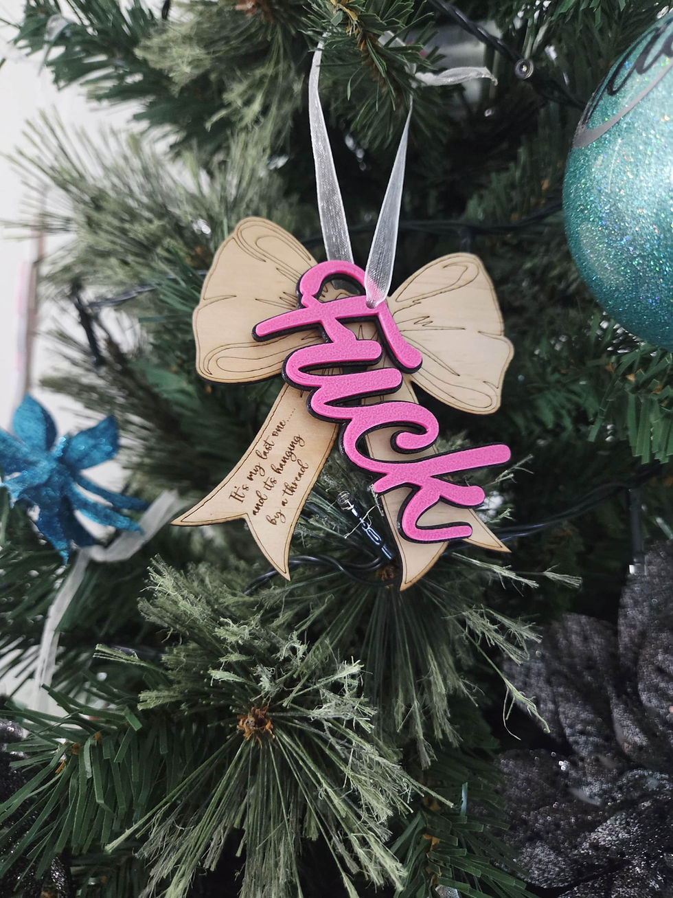 Thumbnail: NOVELTY FUCK ORNAMENT