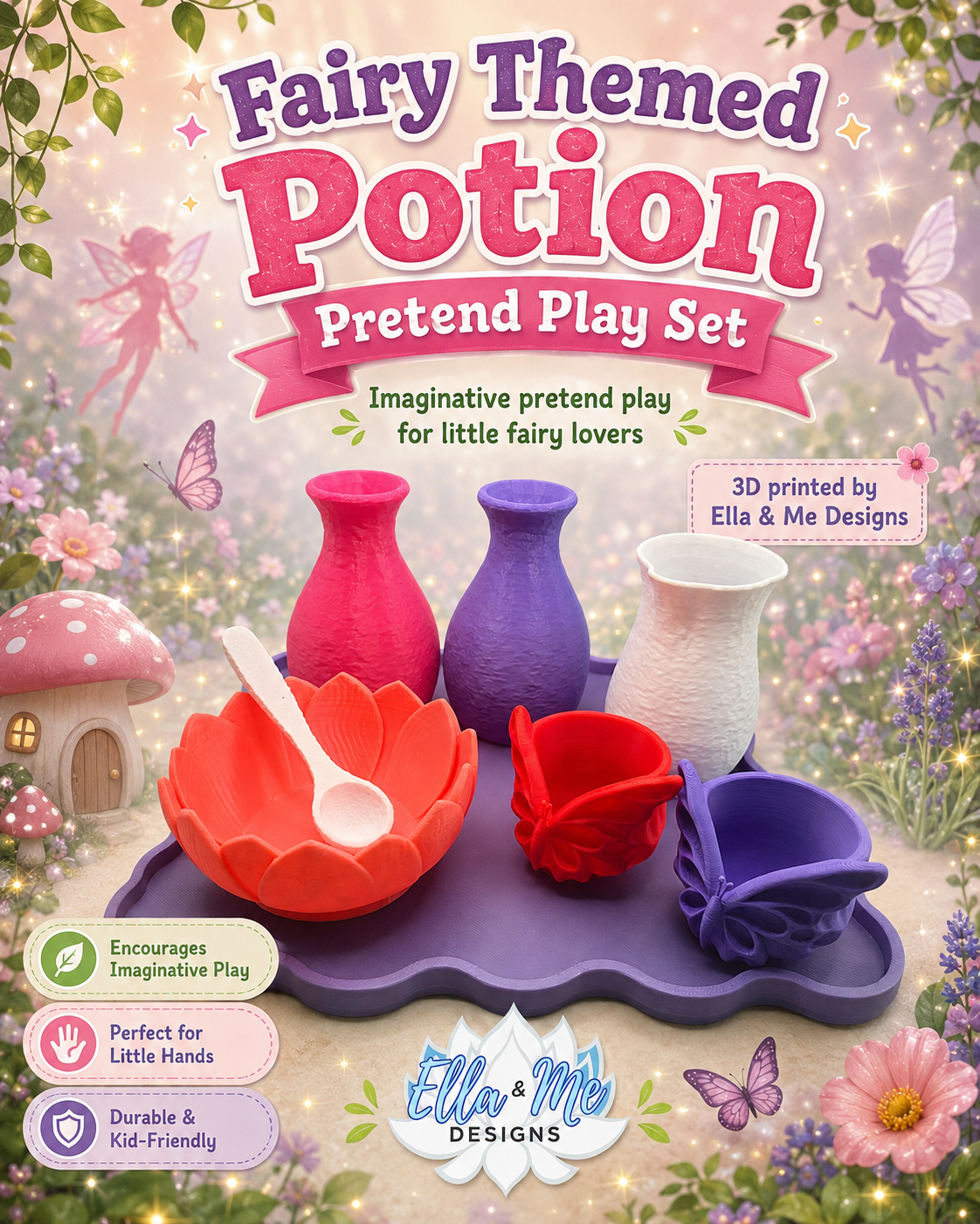 FAIRY THEMED POTION SET