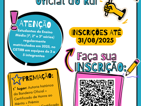 Colégio Rui Barbosa lança concurso para criação de sua Bandeira Oficial