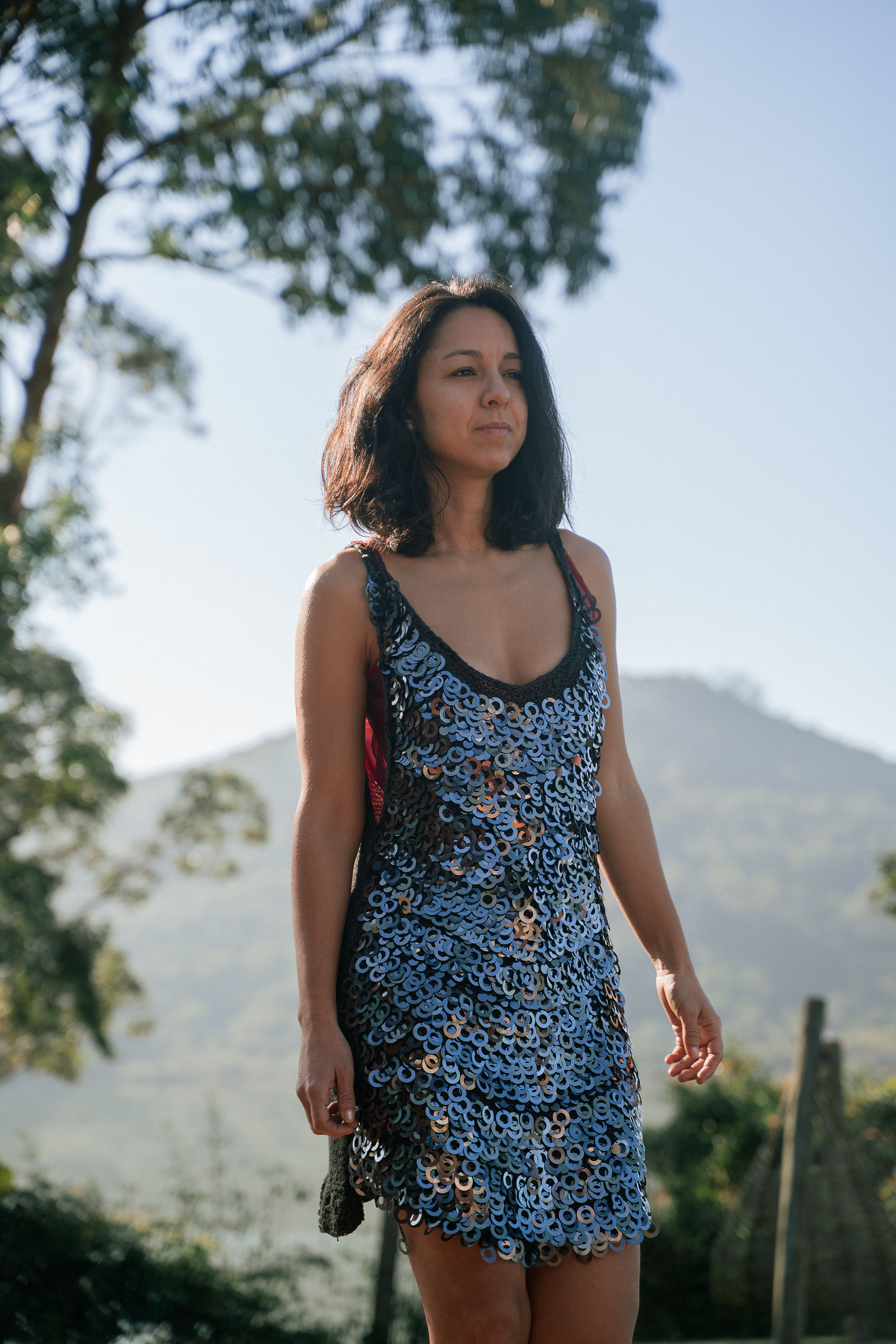 Vestido lua cheia Libra e Sol em Aries