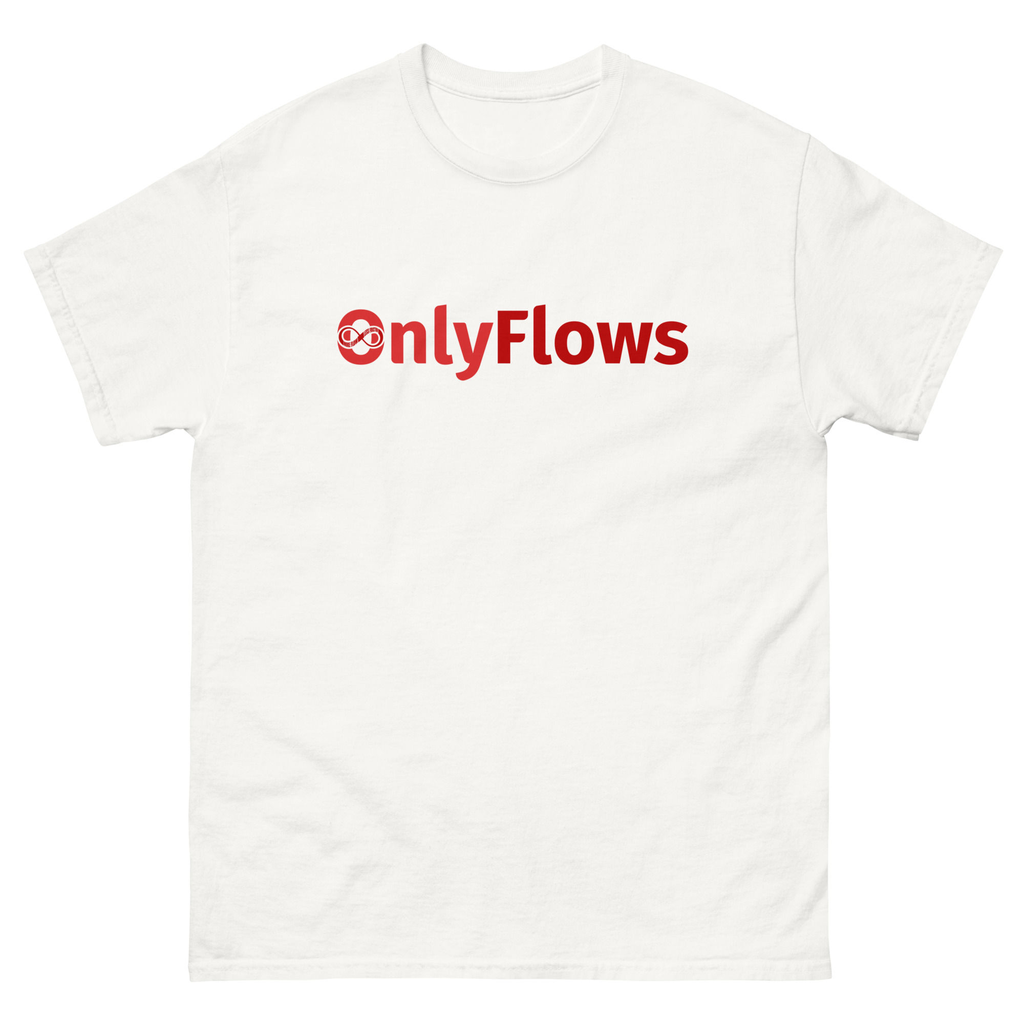 Men's Relaxed T-Shirt Light Colors (Only Flows Red)