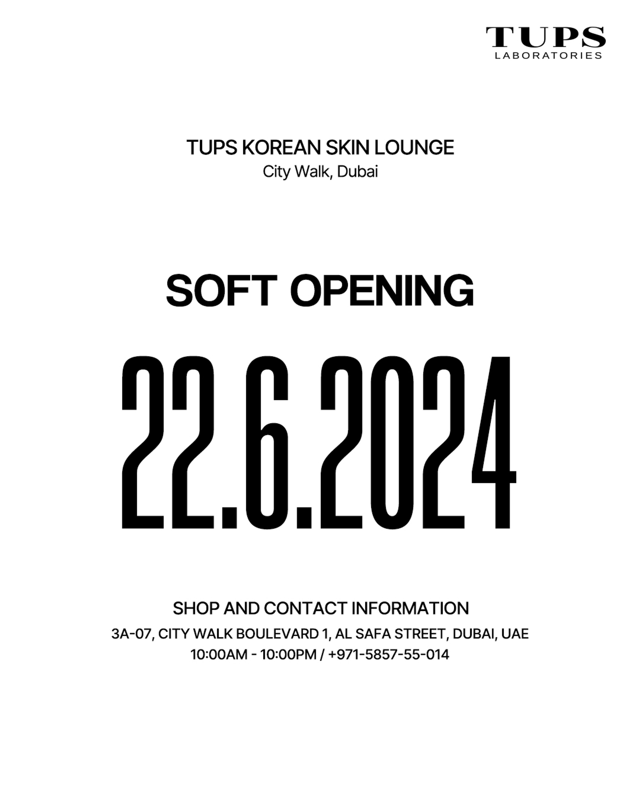 TUPS to Open Exclusive Store in Dubai.