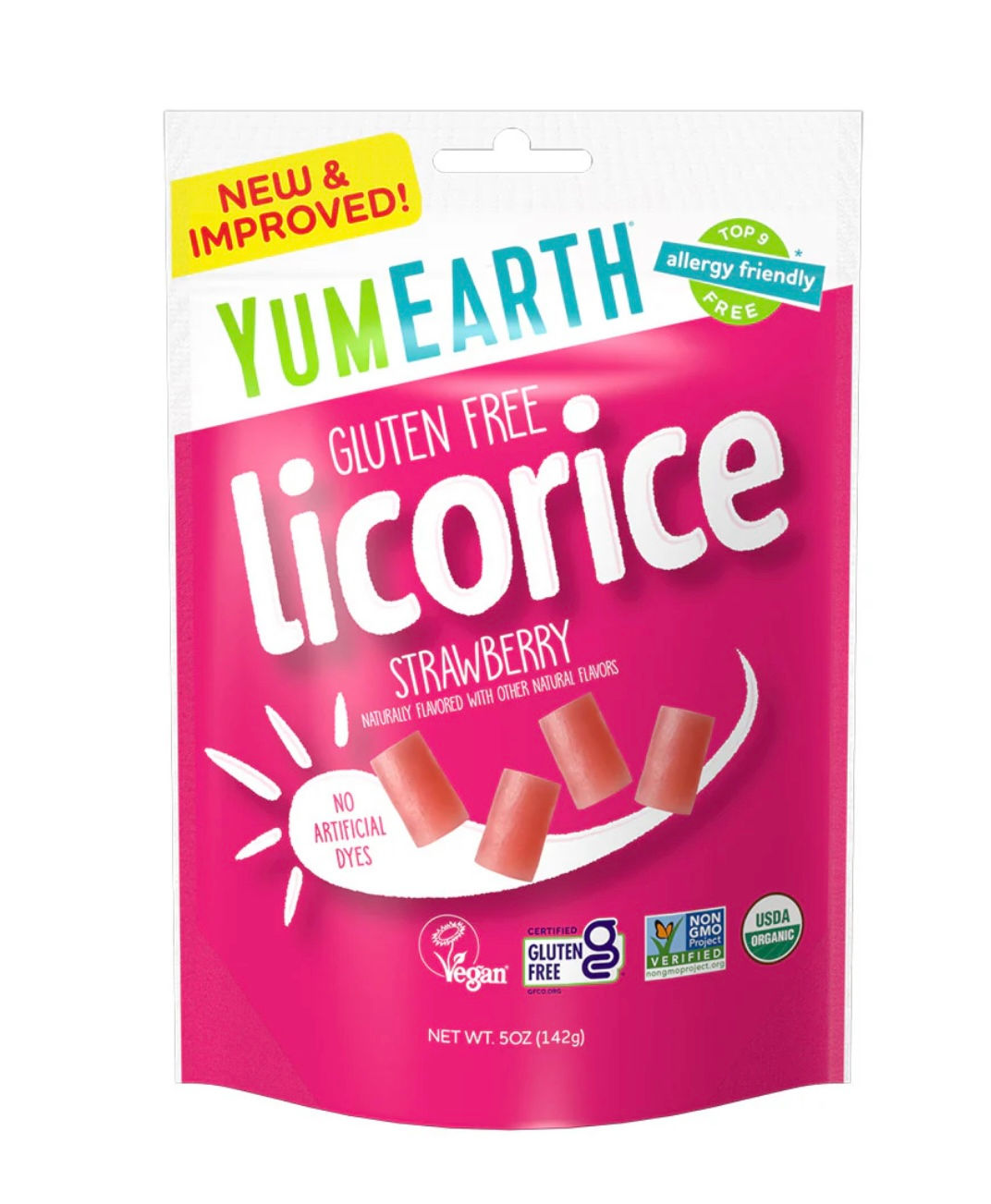 Yum Earth Strawberry Licorice