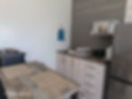 Small kitchenette in a weekend getaway accommodation.