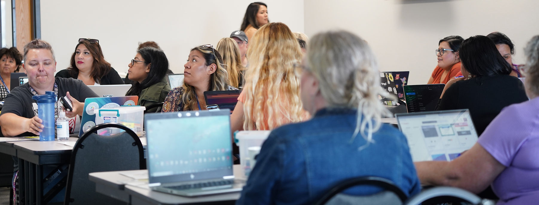 Photo of people who are in Digital Navigator Training