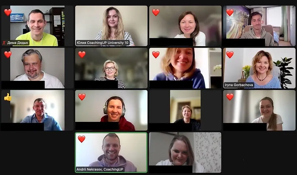 „კოუჩებისთვის ფსიქოლოგიის საფუძვლების“ კურსის 7-ე ნაკრების ფინალი COACHING.UP-ში