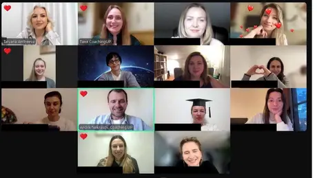 Graduados da 136ª turma de coaching - parabéns sinceros pela conclusão do programa LEVEL 2!