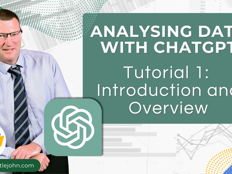 Analyzing Data with ChatGPT - Introduction