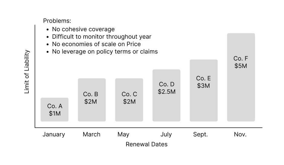 PE Insurnace - Standard Insurance Structure