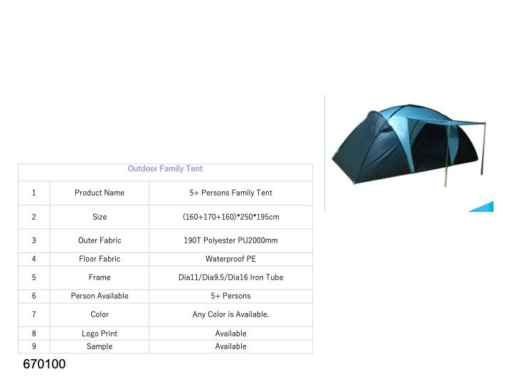 Outdoor leisure tent&cam 2