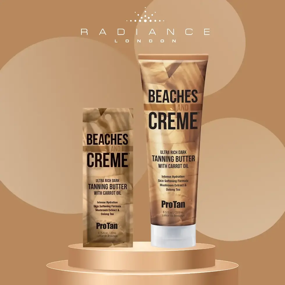 Beaches and Crème Tanning Butter