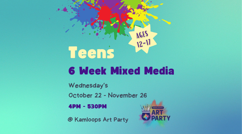 Teens 6 Week Mixed Media   