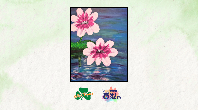 Wildflowers & Waterlines - Sip & Paint @ Kelly O's