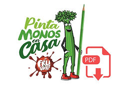 pinta monos descargable