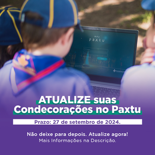 Atualize suas condecorações!