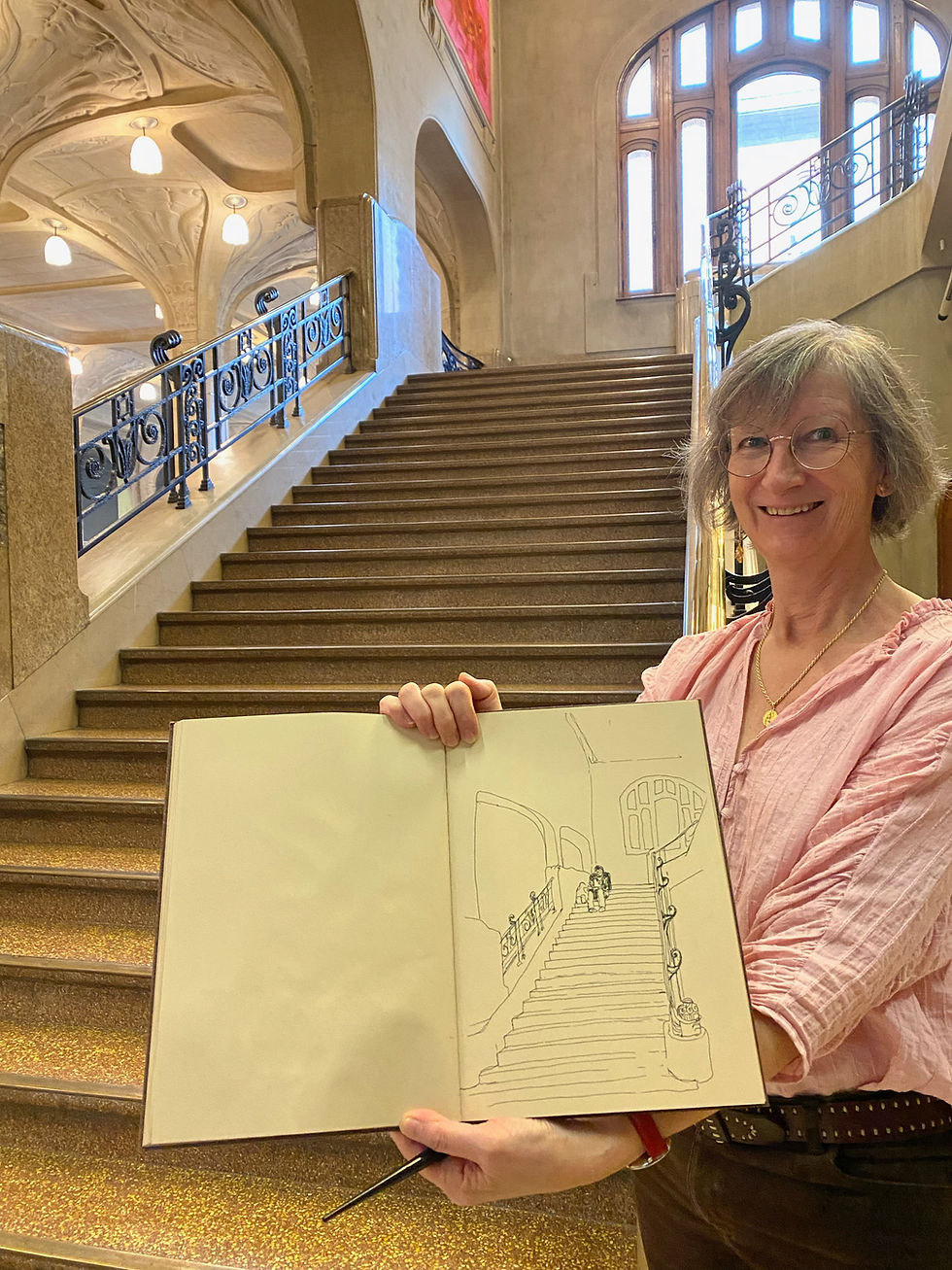 LES URBANS SKETCHERS: COMMENT SE RÉAPPROPRIER LA VILLE PAR LE DESSIN ?