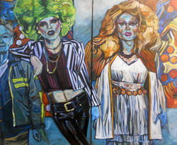 Detail from "Four Queens"