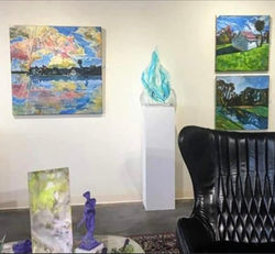 Some of the work at Chasen Galleries