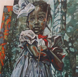 "Sunday Dress" in studio
