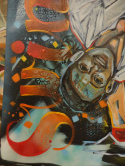 Detail from "Six beat swing"